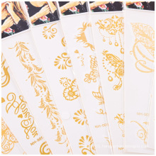 Tattoo Temporary Body Glitter Golden Tattoo,Self Adhesive Body Tattoo Sticker